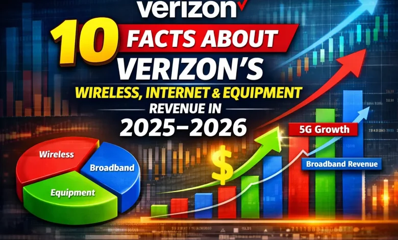 10 Facts About Verizon’s Wireless, Internet & Equipment Revenue in 2025–2026