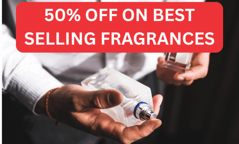 50% OFF on Best Selling Fragrances