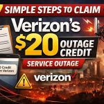 7 Simple Steps to Claim Verizon’s $20 Service Outage Credit
