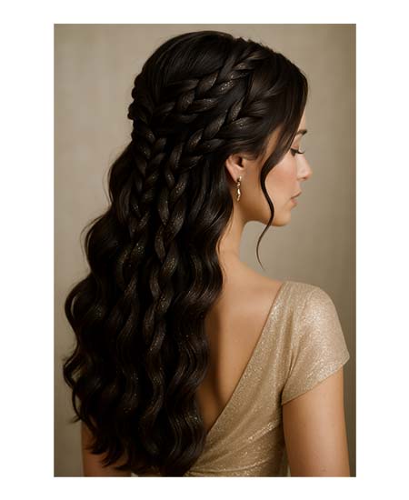 Braided Waves with a Hint of Sparkle