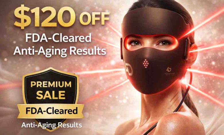 FDA-Cleared Laser Mask Gives Clinic-Level Results at Home