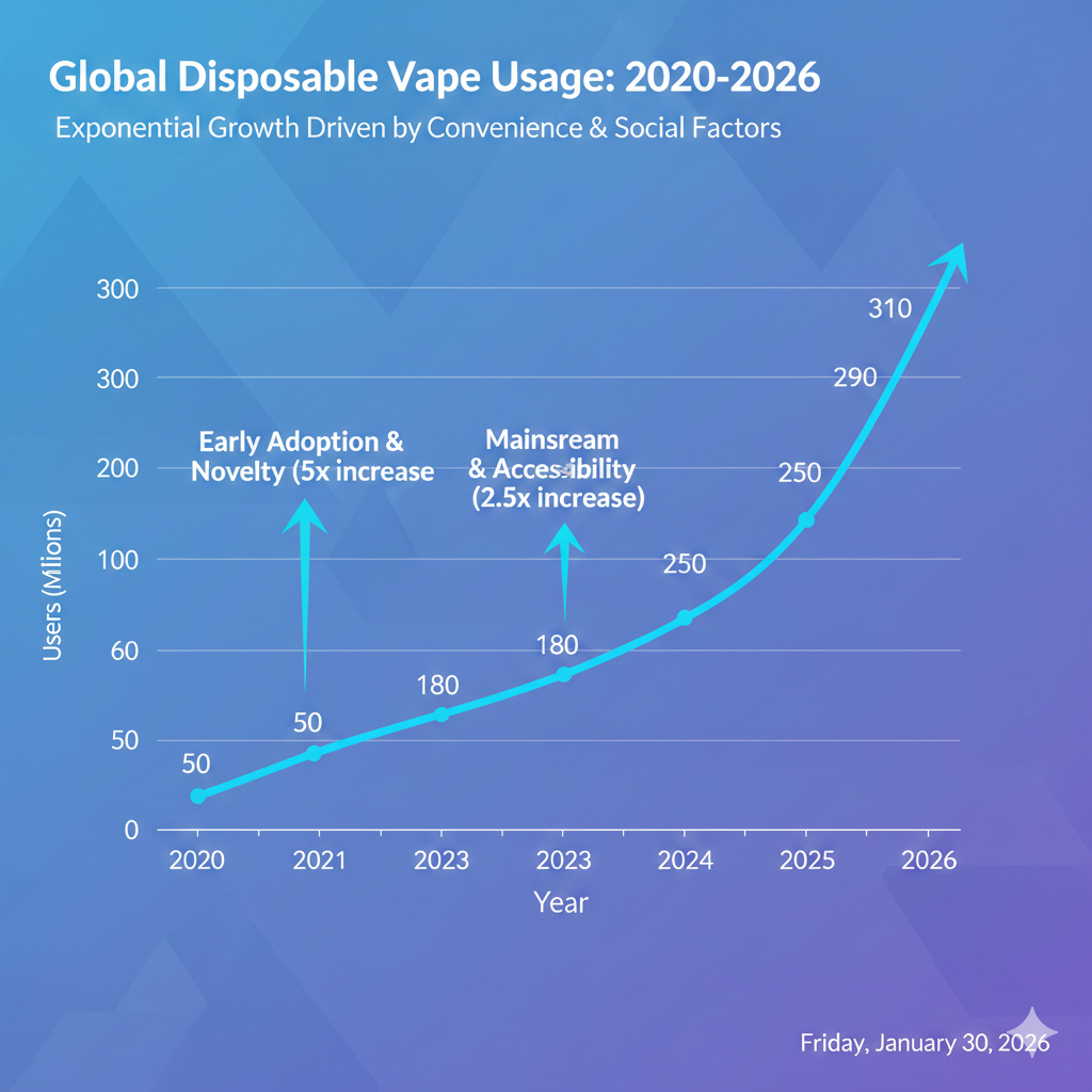 How Has Disposable Vape Usage Changed Compared to Previous Years?