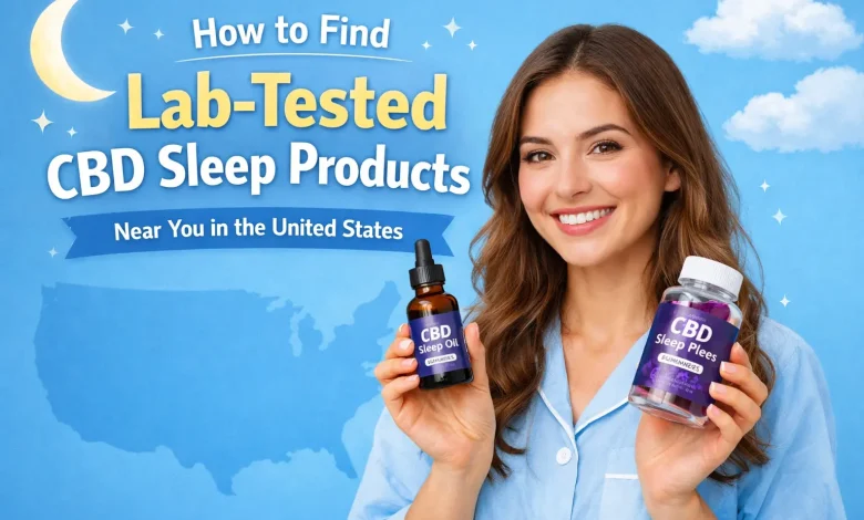 Lab-Tested CBD Sleep Products Near You in the United States